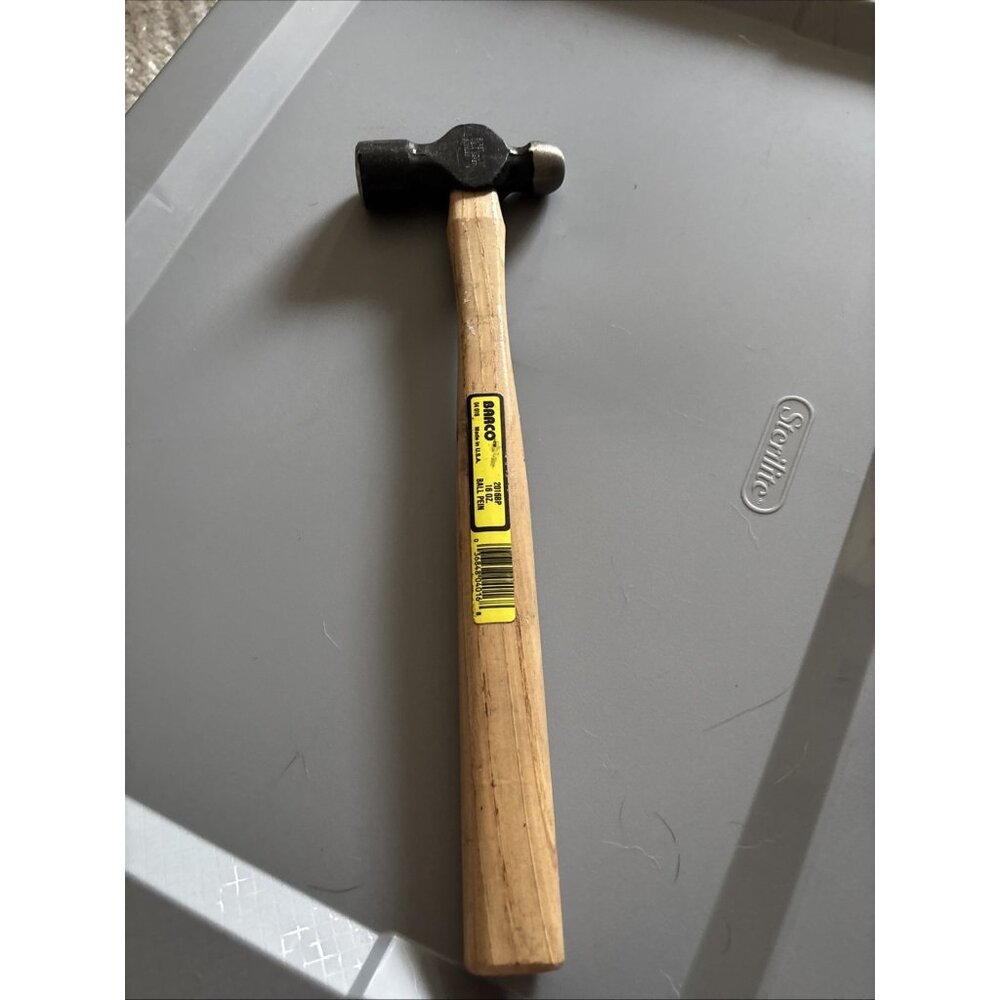 Vintage Barco 16 oz. Ball Peen Hammer  Made in USA 🇺🇸 New NOS